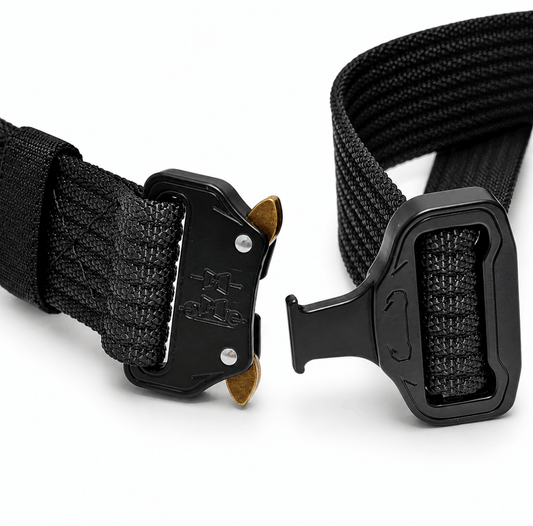 Τακτική ζώνη BlackAirsoft Cobra με μεταλλική αγκράφα και γρήγορο κλείσιμο – 125 εκ.