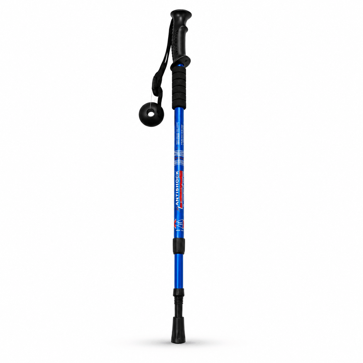 Teleskopická turistická hůl Anti-Shock 63–135 cm