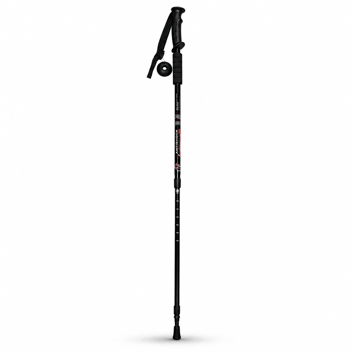 Teleskopická turistická hůl Anti-Shock 63–135 cm