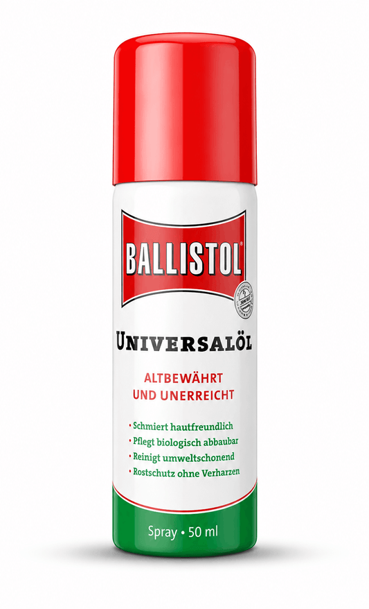 Lubrifiant universel en spray Ballistol 120 ml – nettoie, lubrifie et protège