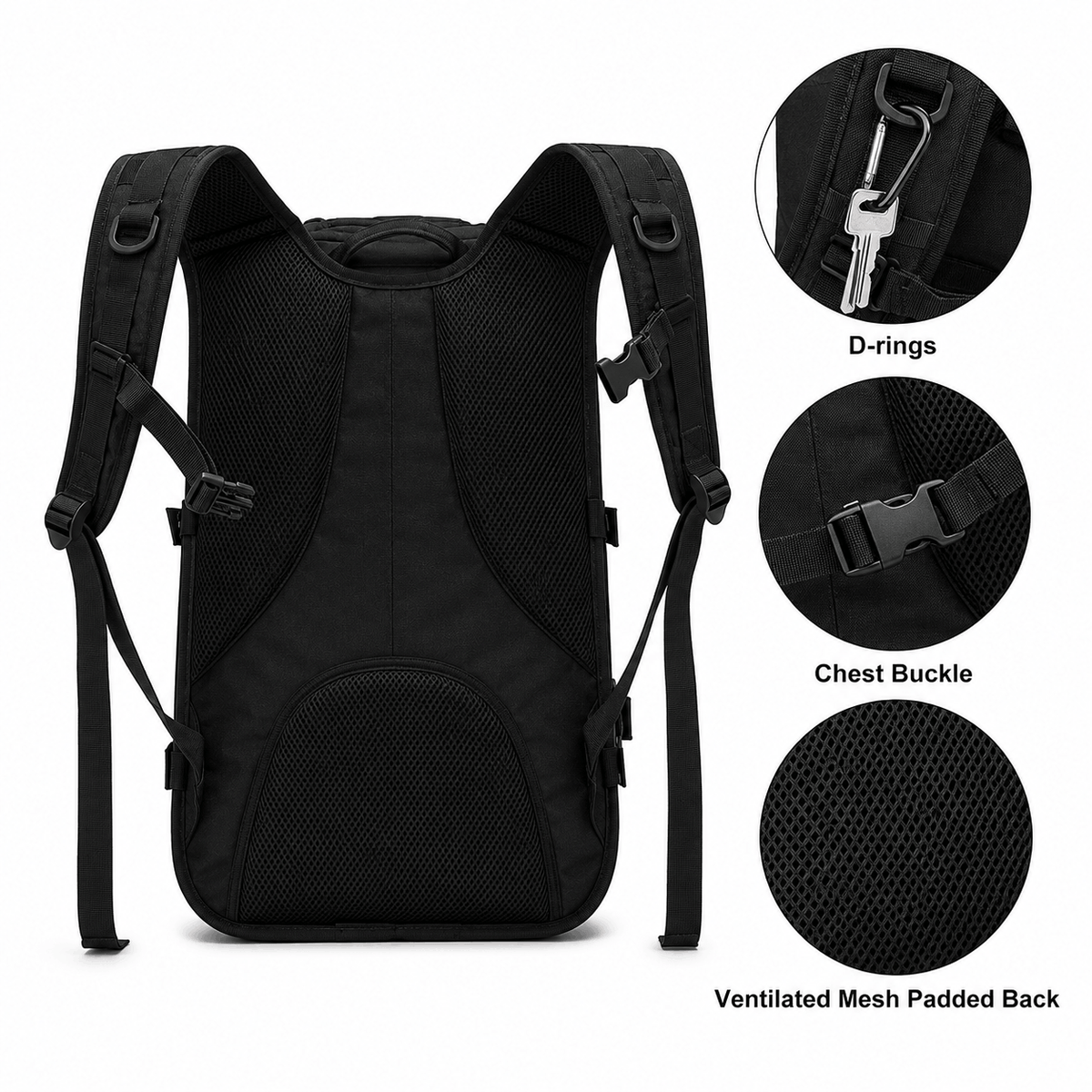 Тактическа раница BlackAirsoft CROSS-X 35L