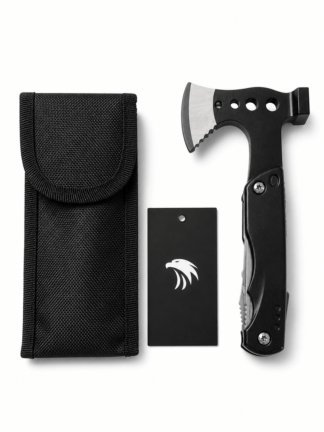 Multifunktionale Axt mit Hammer Black Airsoft - Hammer X