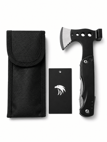Multifunktionale Axt mit Hammer Black Airsoft - Hammer X