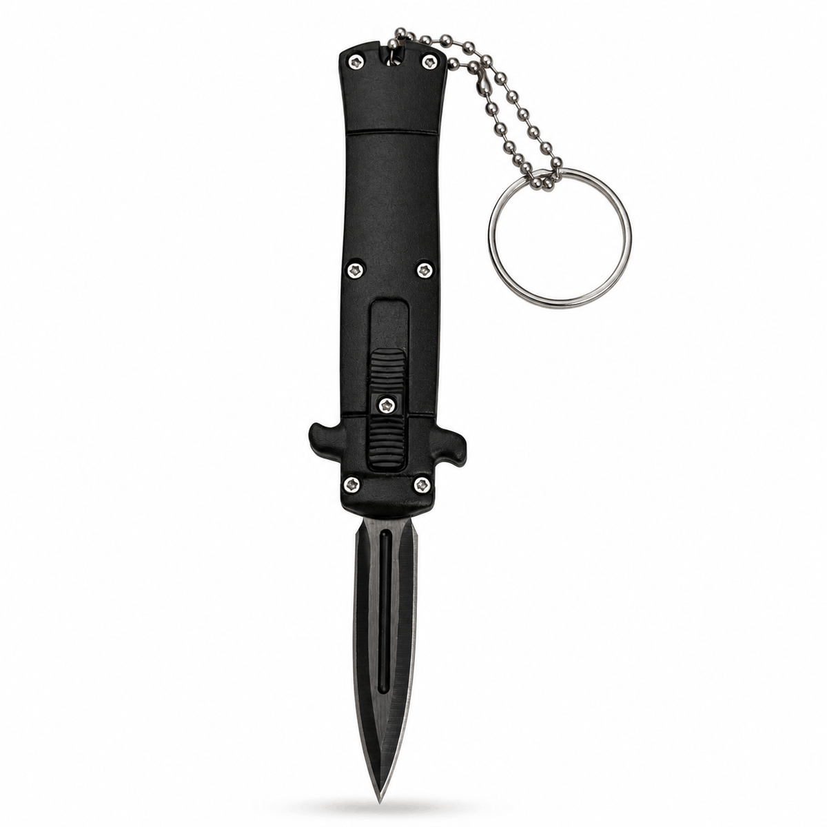 BlackAirsoft 13 cm-es automata mini OTF kés