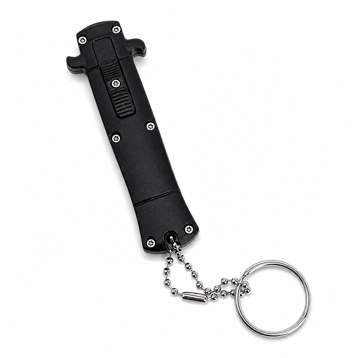 BlackAirsoft 13 cm-es automata mini OTF kés