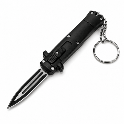 BlackAirsoft 13 cm-es automata mini OTF kés