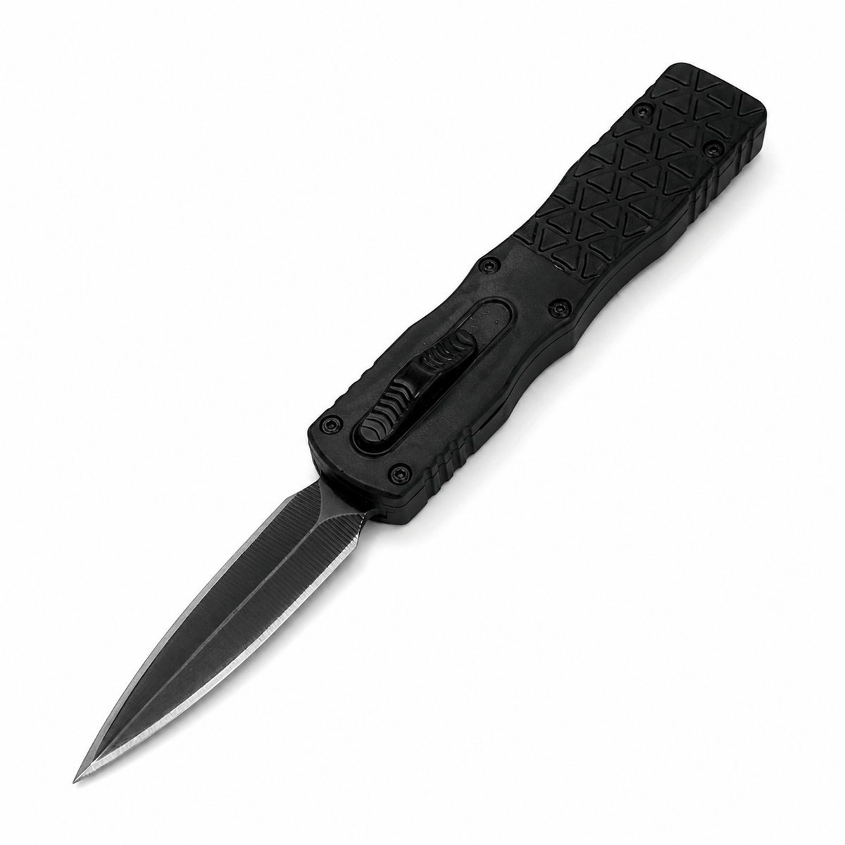 BlackAirsoft 13 cm-es automata mini OTF kés