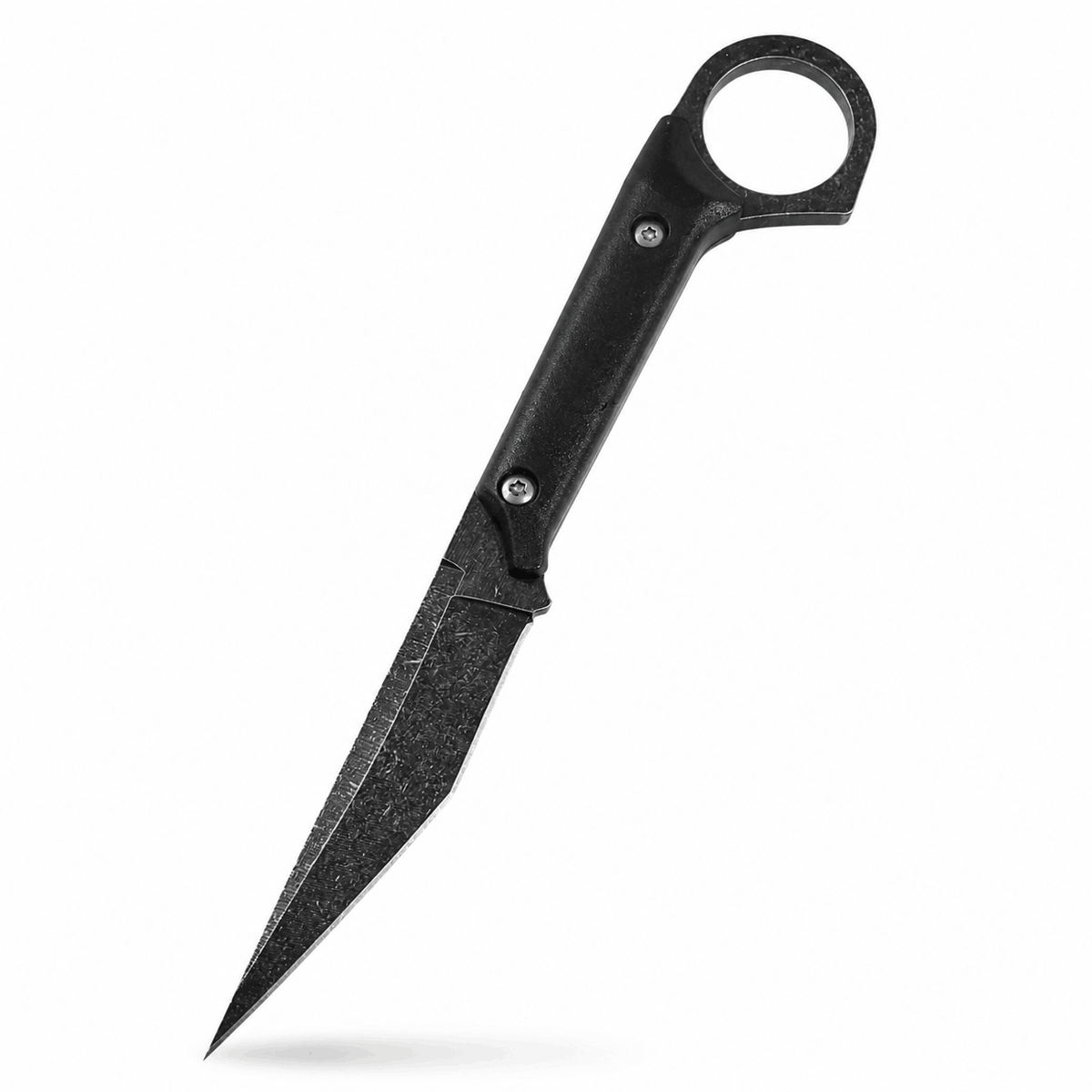 Nůž Black Airsoft Shadow Ring s pouzdrem