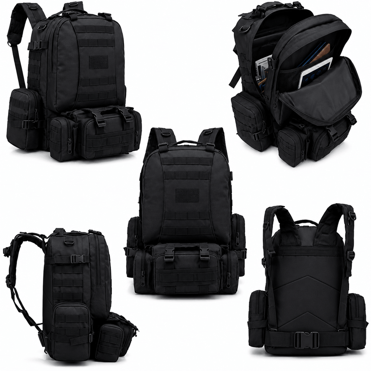 Тактическа раница BlackAirsoft TRAVELER 50L