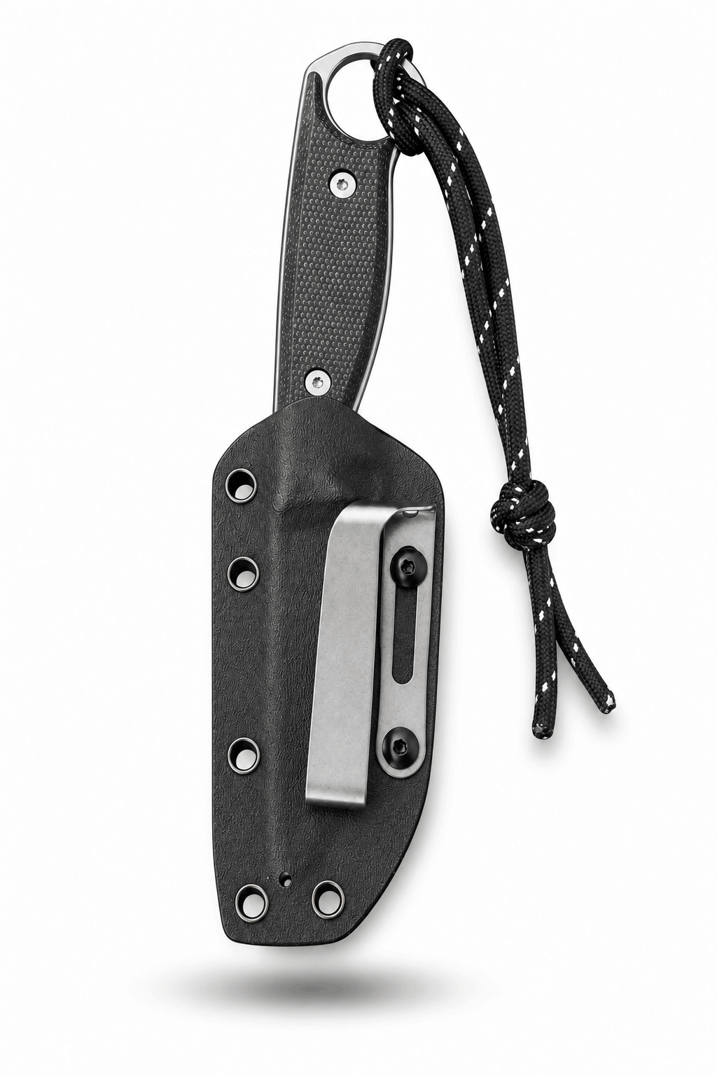 BlackAirsoft HUNTER MINI D2 kompakt taktikai kés KYDEX tokkal és G10 markolattal