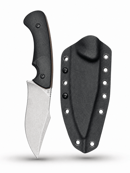 Τακτικό μαχαίρι BlackAirsoft HUNTER D2 με θήκη KYDEX και λαβή G10 – 24 εκ.