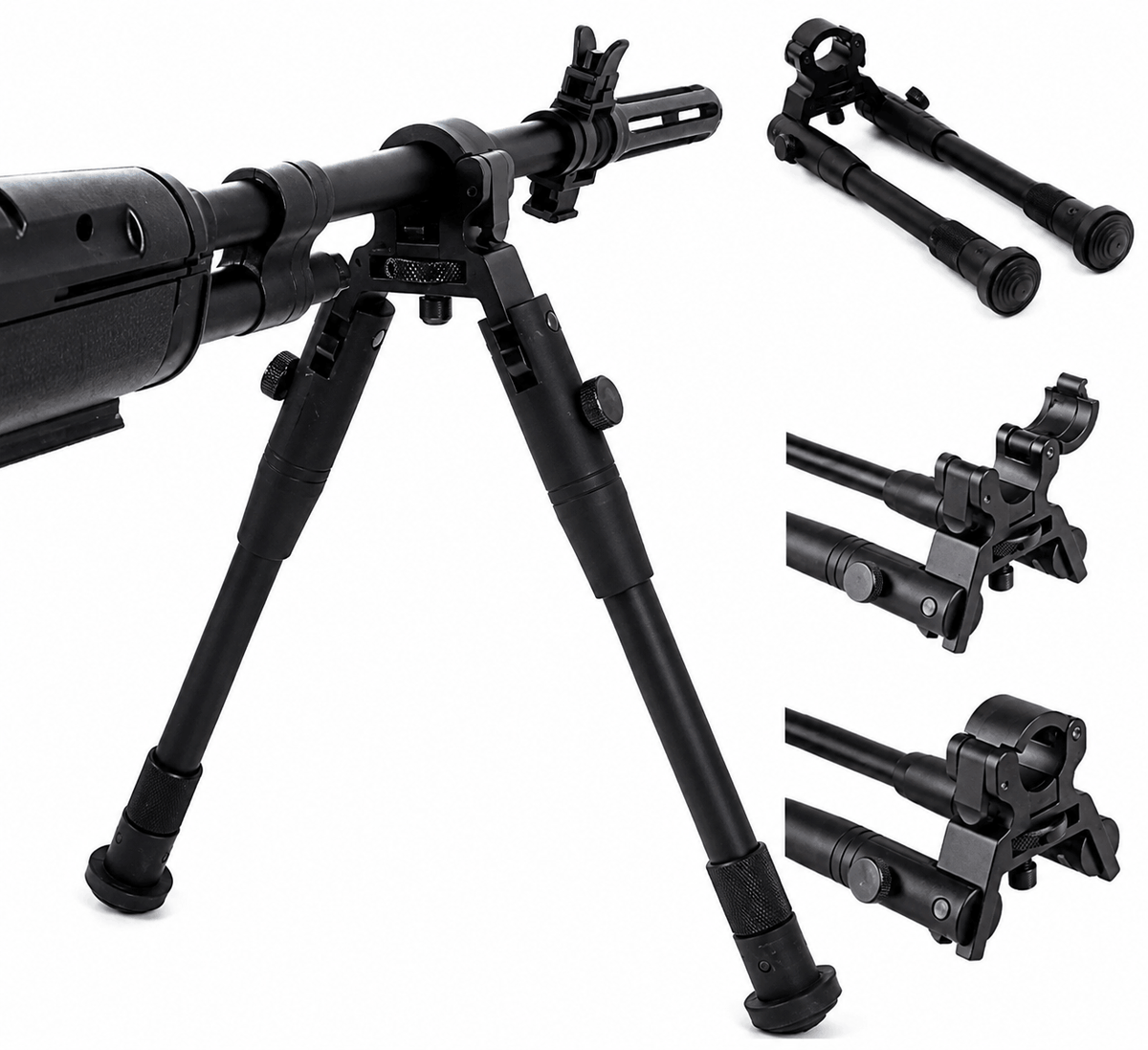 BlackAirsoft IronClaw Tactical Bipod taktikai kétlábú állvány