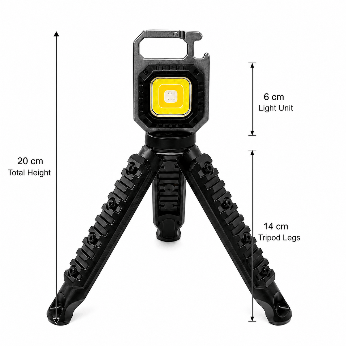 Πολυλειτουργική λυχνία LED BlackAirsoft LUMEX με καραμπίνερ και μαγνήτη