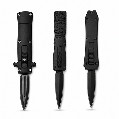 BlackAirsoft 13 cm-es automata mini OTF kés