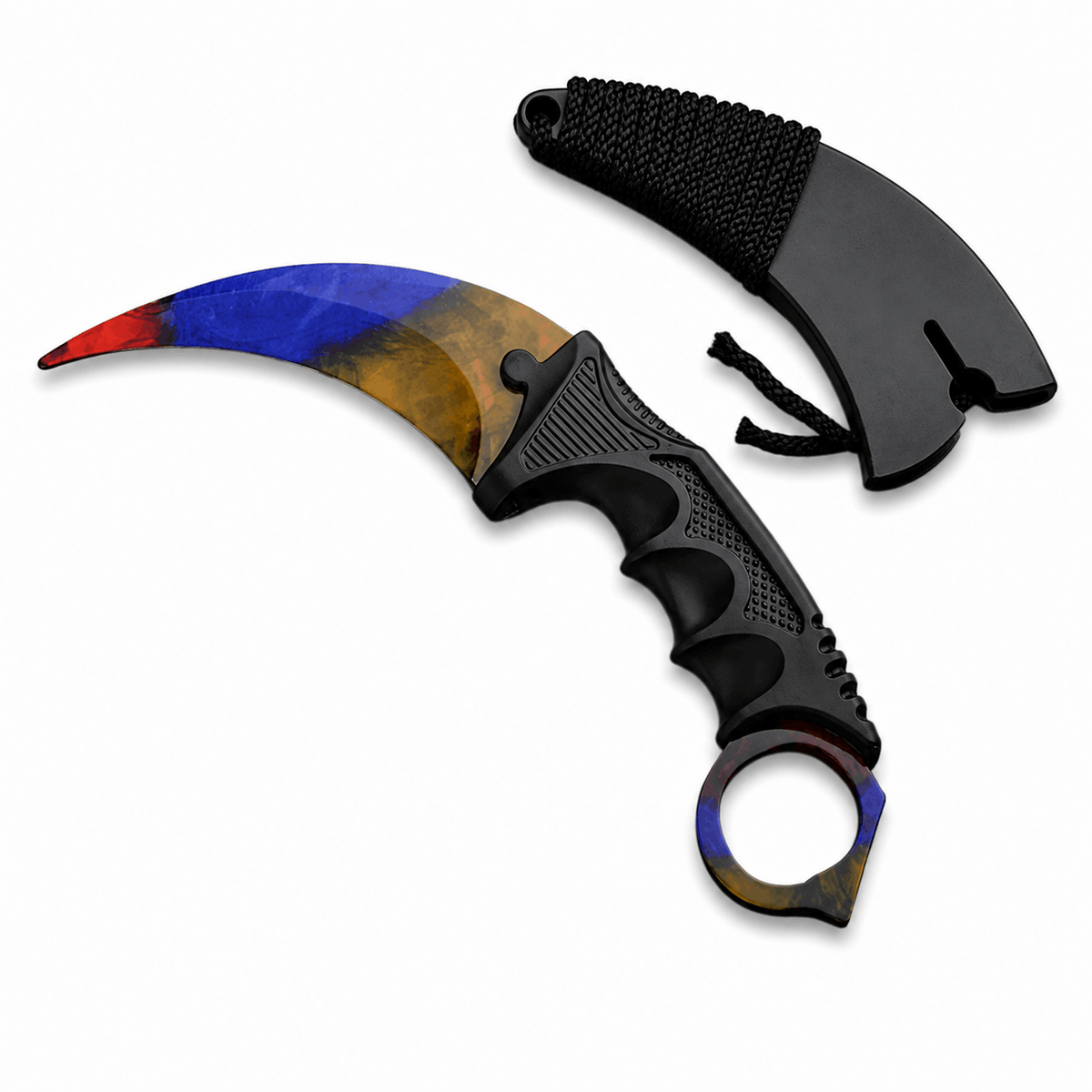 Nůž karambit Rainbow 21 cm s ochranným pouzdrem