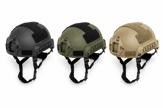 Casque d’airsoft MICH High-Cut avec support NVG et rails