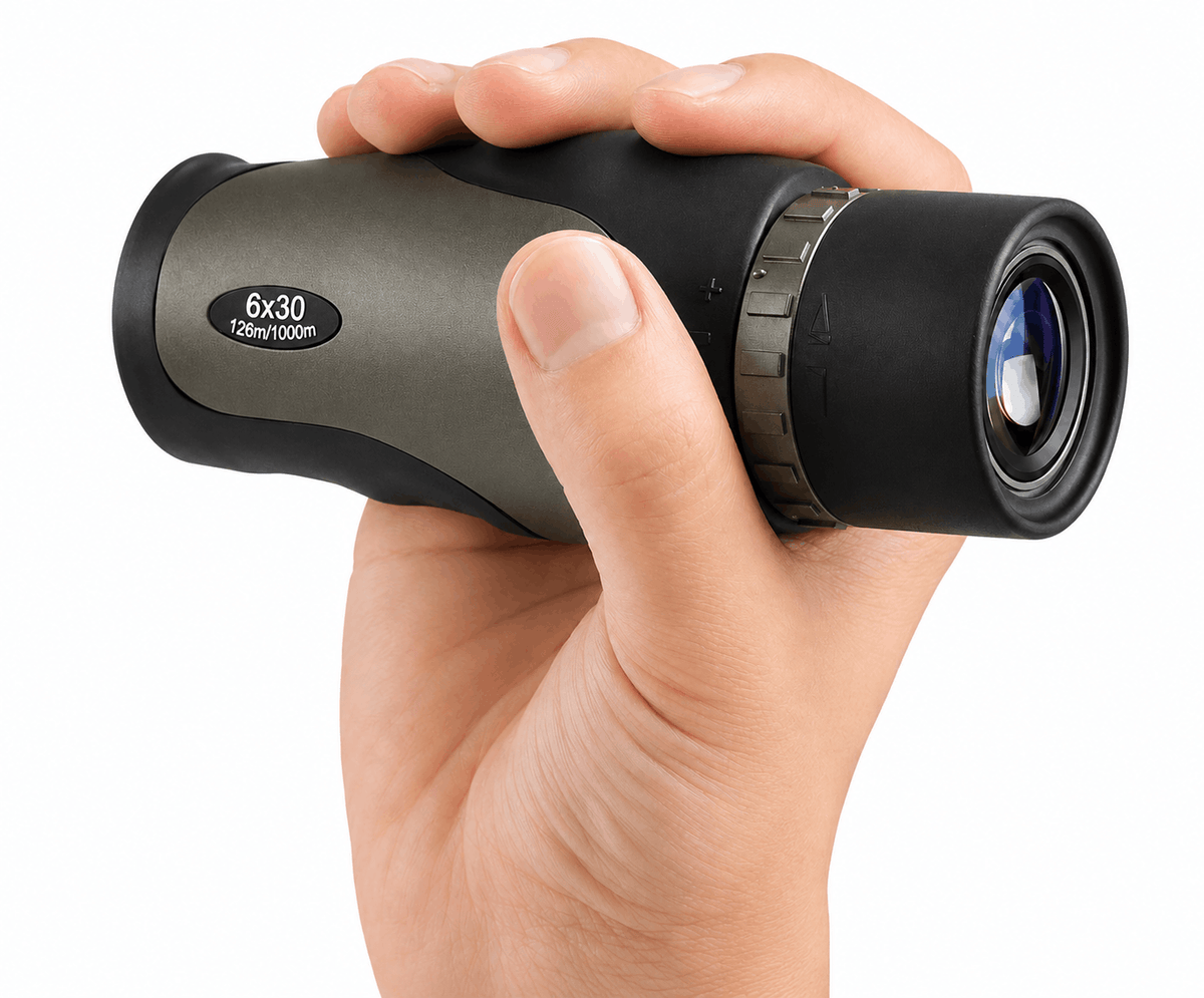 Kompakt 6x30 monokulár túrázáshoz és megfigyeléshez