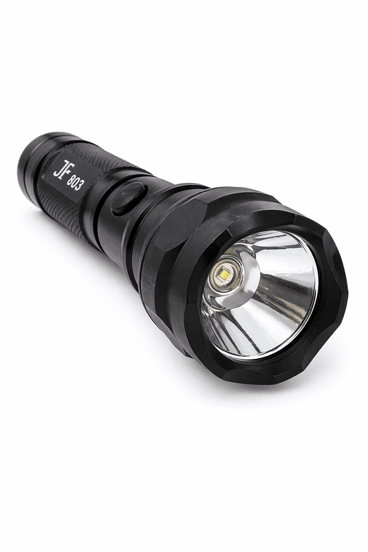 LED svítilna Black Airsoft 903 12V s nabíječkou a akumulátorovou baterií