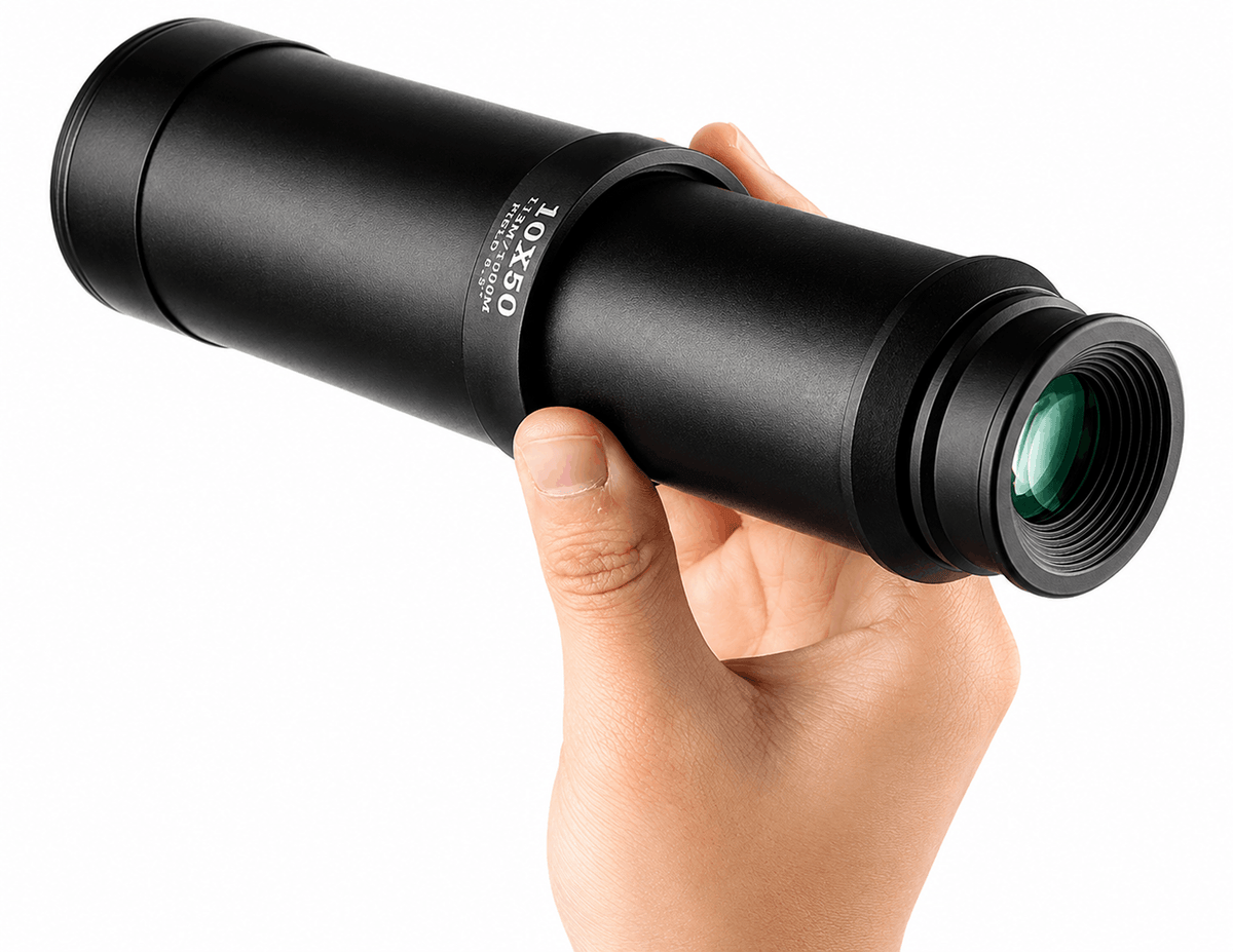 Monoculaire 10x50 Compact Vision pour la randonnée et l’observation