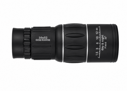 Monokl 16x52 s nastavitelným ostřením
