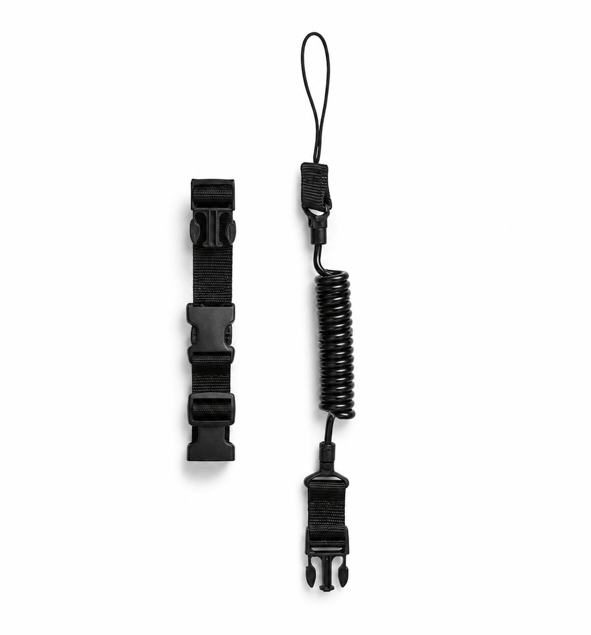 BlackAirsoft Tough pisztoly biztonsági zsinór, spirálzsinór, rögzítőszíj