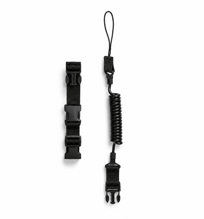 BlackAirsoft Tough pisztoly biztonsági zsinór, spirálzsinór, rögzítőszíj