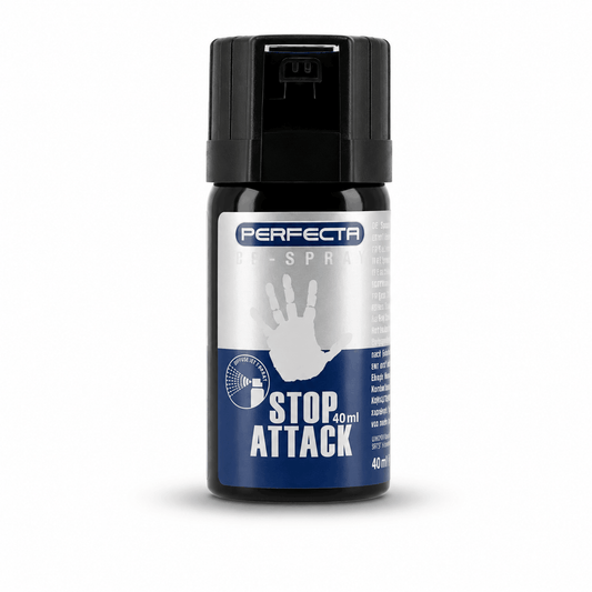 Spray lacrymogène PERFECTA Stop Attack 40 ml