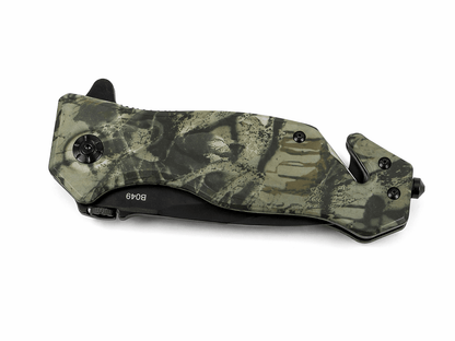 Couteau pliant à manche camouflage