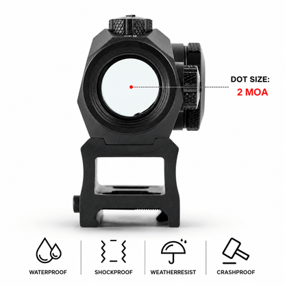 Red dot SIG Sauer ROMEO5 COMPACT 1x20mm 2 MOA cu reticul roșu