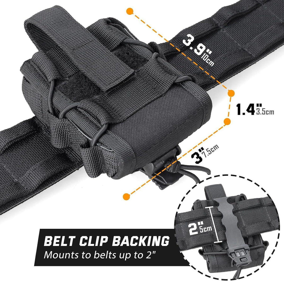 Тактически кубур за белезници с MOLLE система