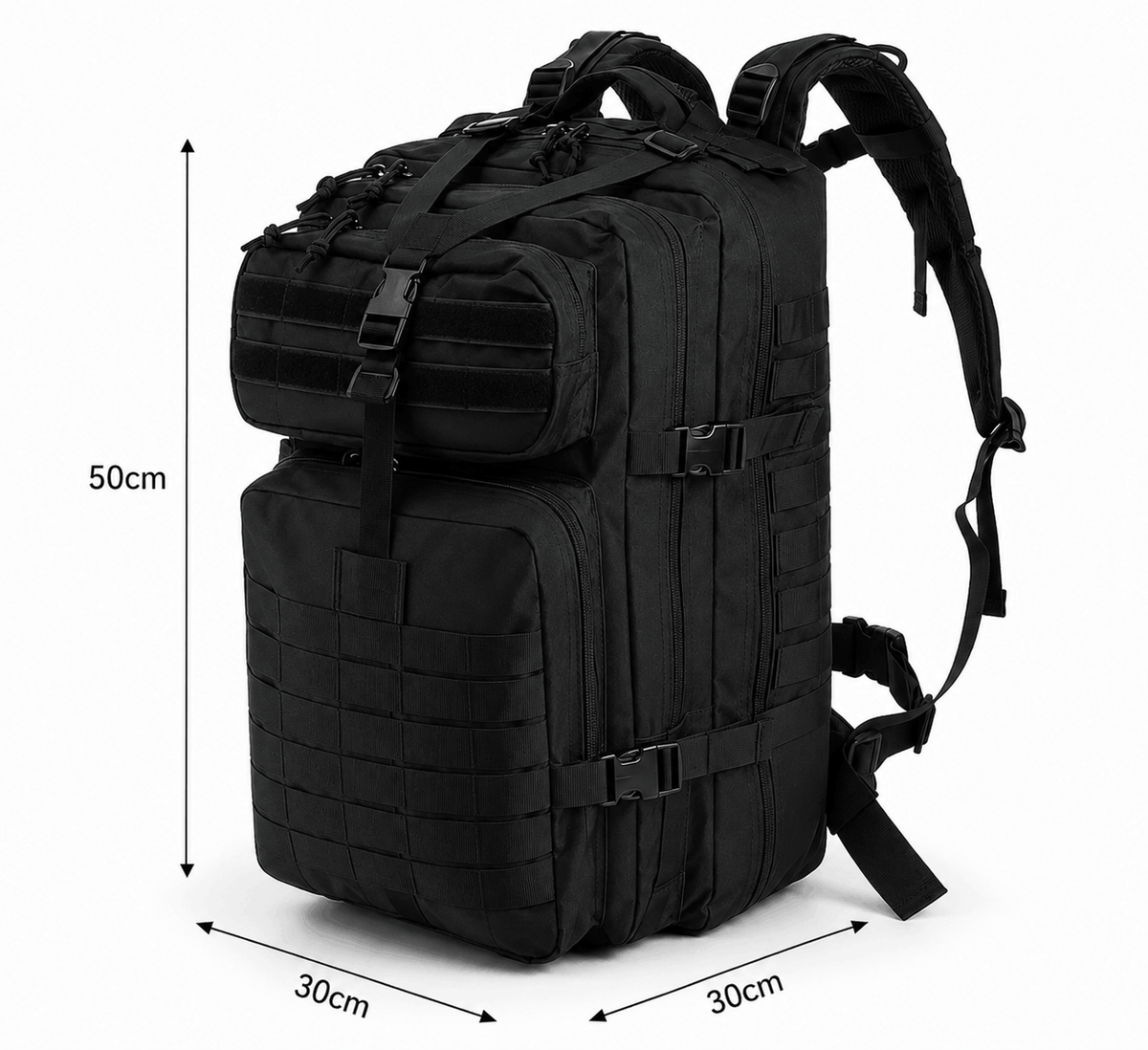 Тактическа раница 45L BlackAirsoft Ranger 900D