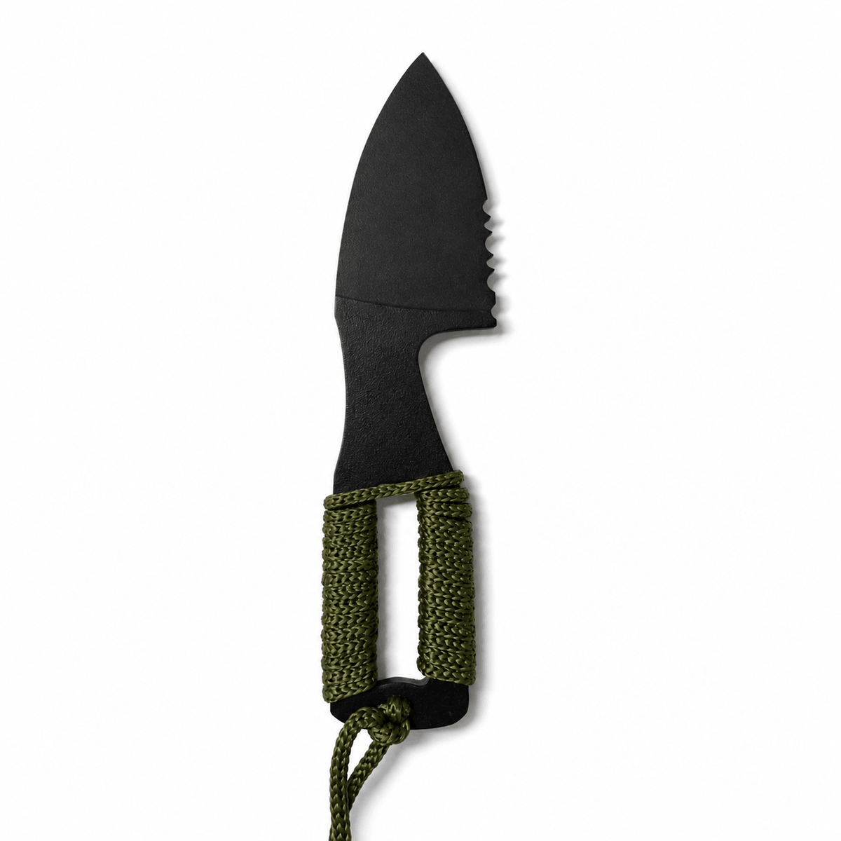 Тактически нож KEYD Black Airsoft за врат с кания